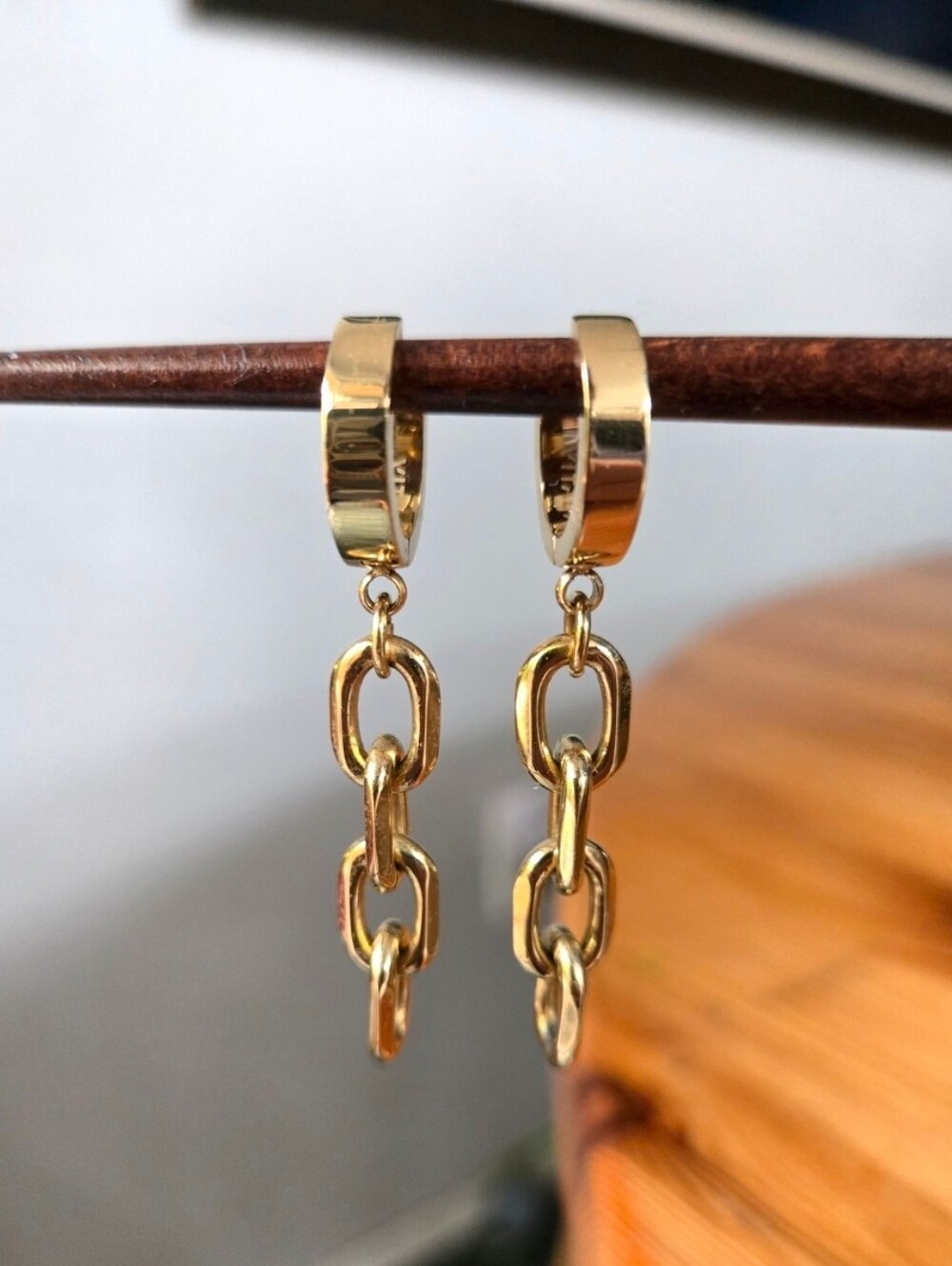 Vitaly "Hostile" Chain Earrings